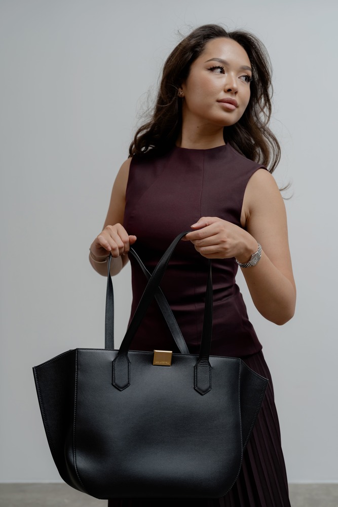 Сумка-тоут Черный Сумки-тоут Сумки Женщинам