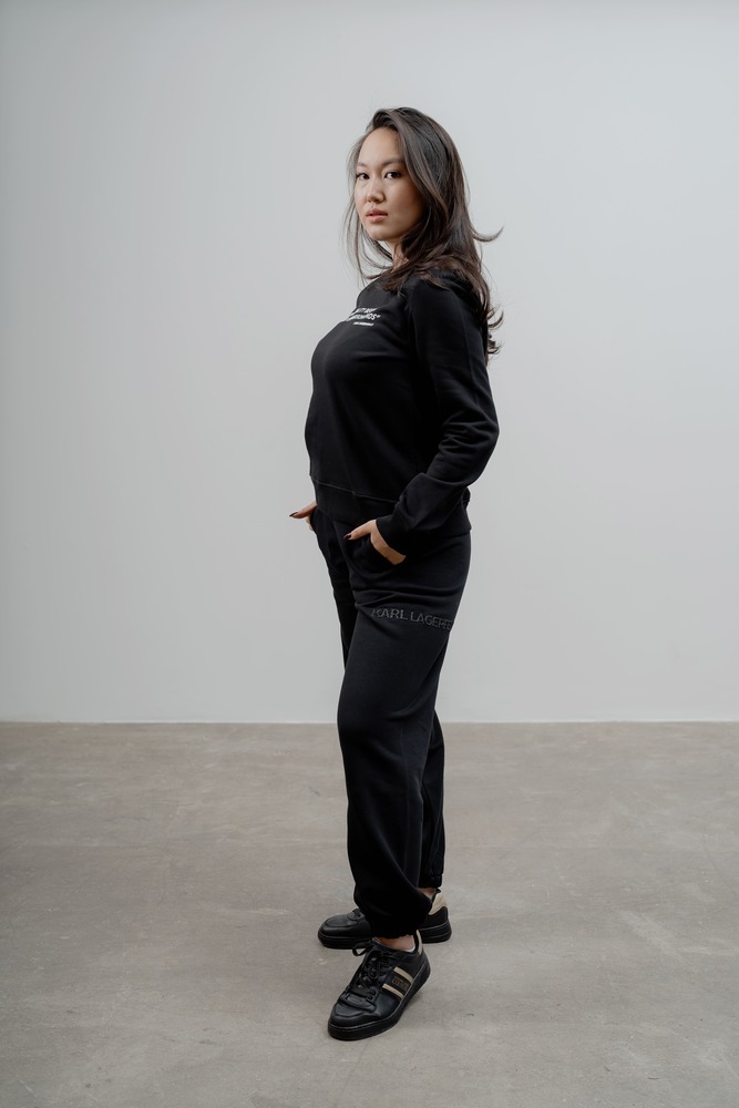 Толстовка Черный Толстовки Одежда Женщинам