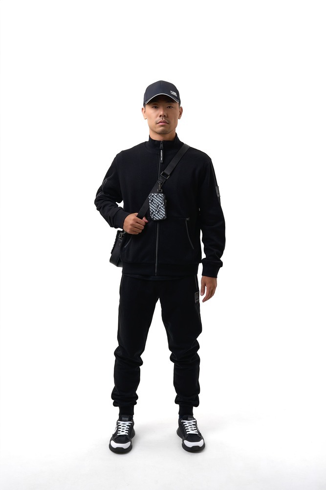 Спортивный костюм Черный Спортивные костюмы Одежда Мужчинам