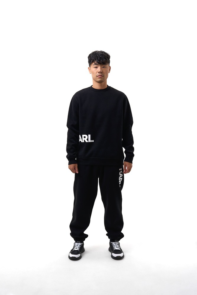 Спортивный костюм Черный Спортивные костюмы Одежда Мужчинам