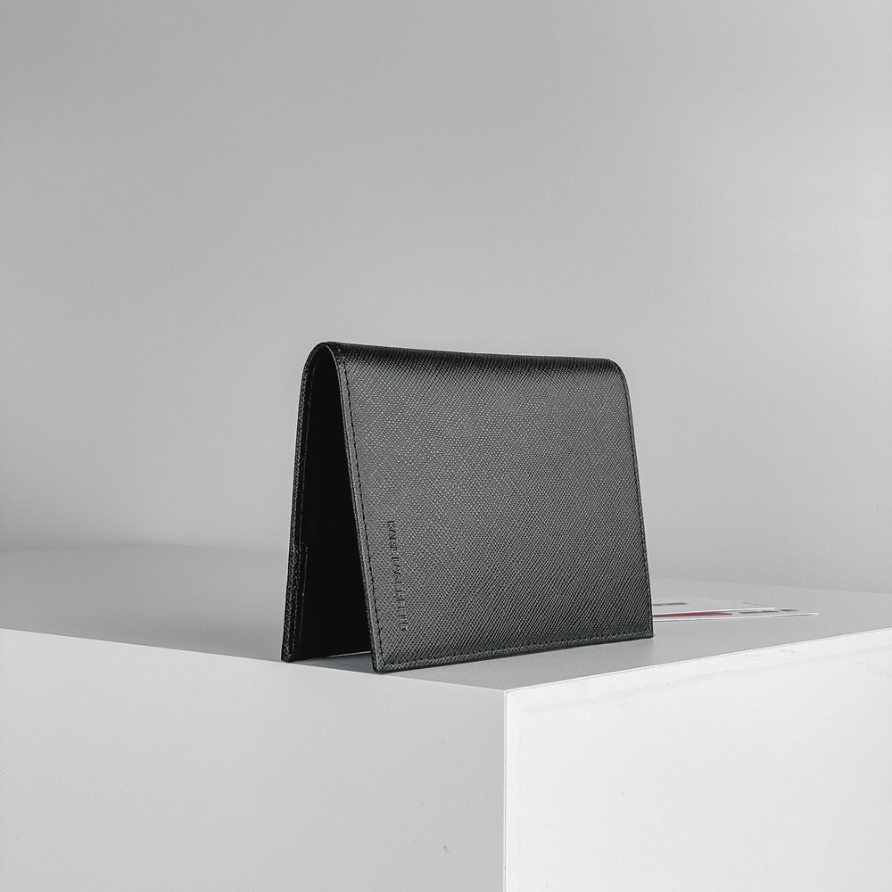 Обложка для паспорта Черный Документхолдеры Мужчинам Документхолдер Женщинам