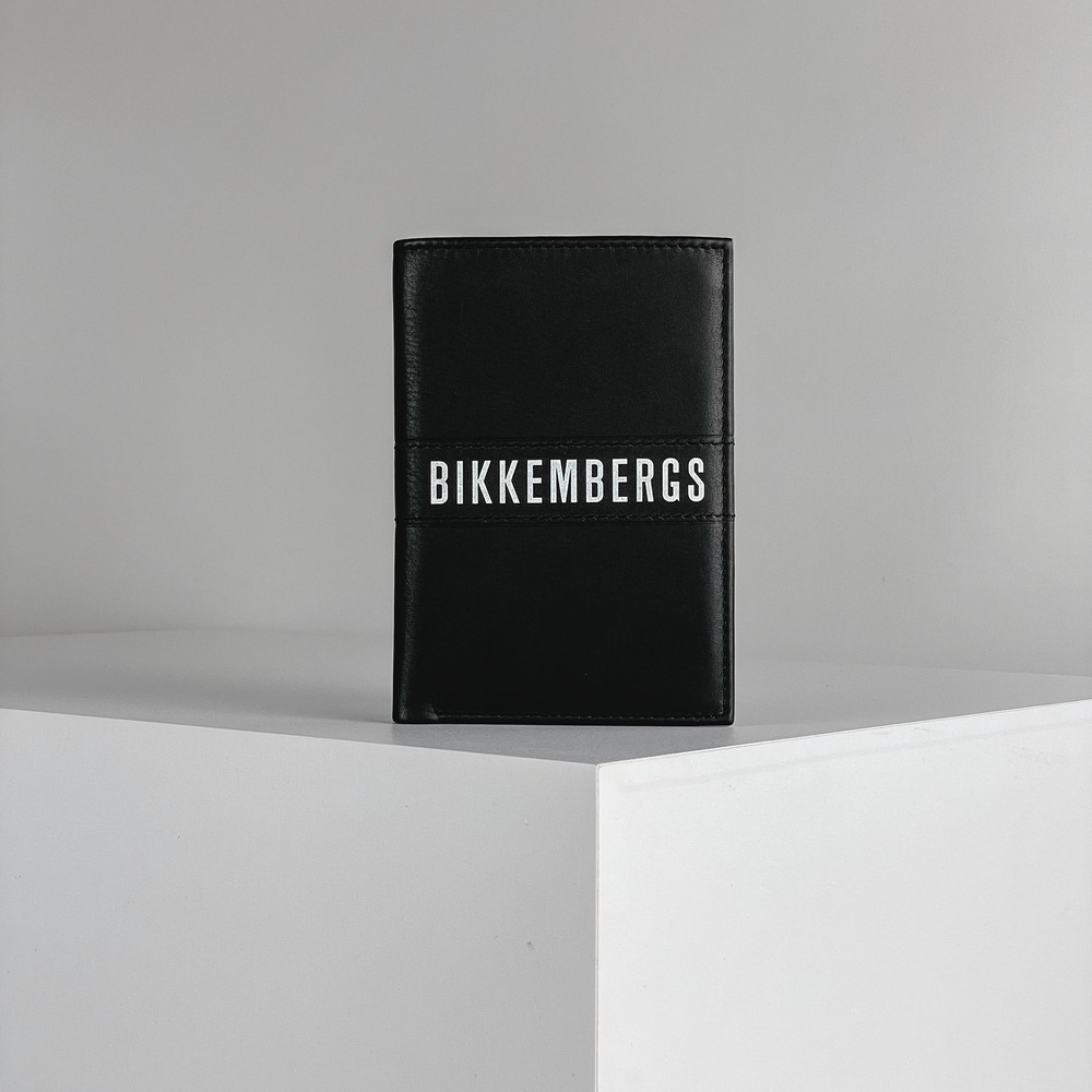 Вертикальное портмоне Черный Портмоне Мужчинам