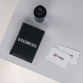 Вертикальное портмоне Черный Портмоне Мужчинам