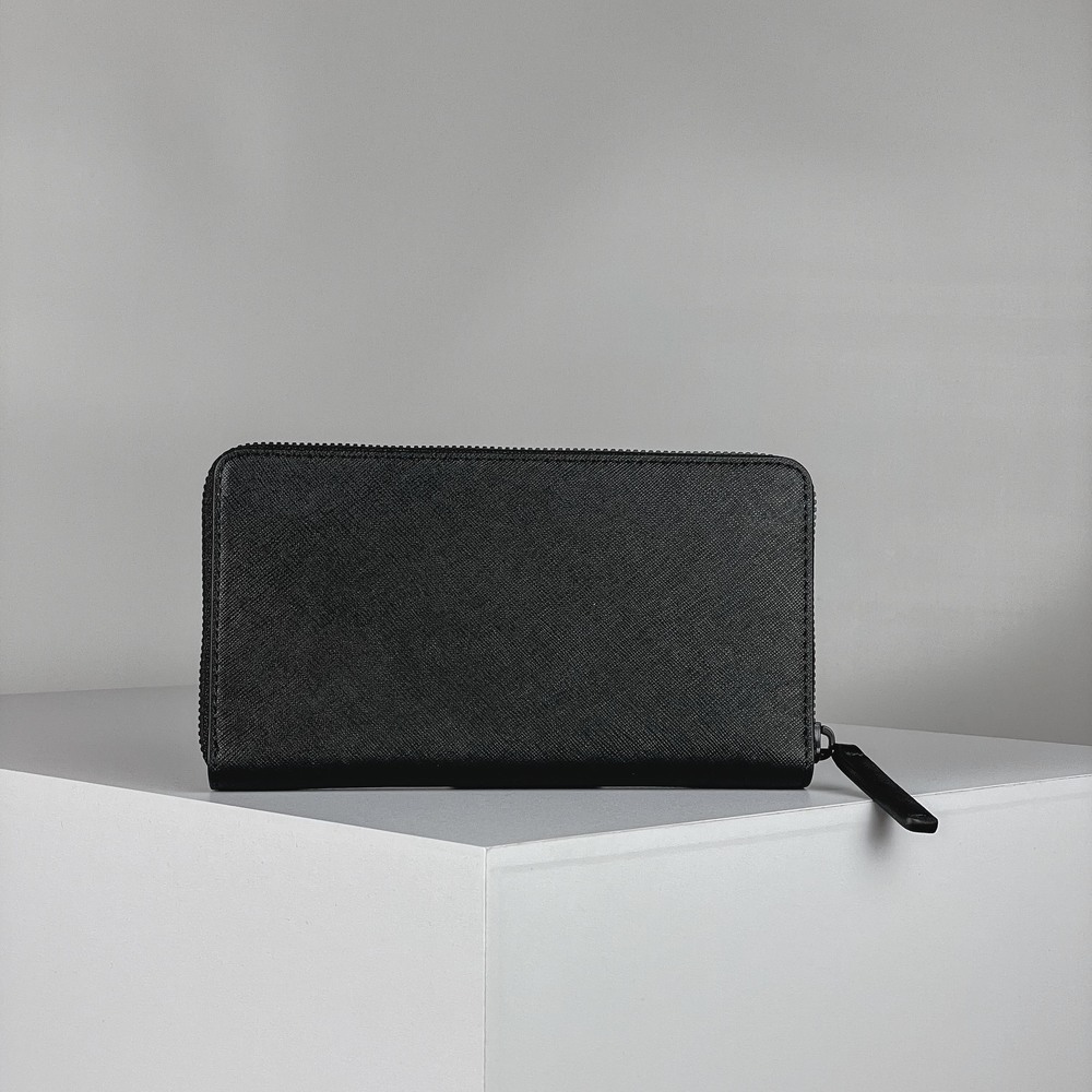 Кошелек Черный Кошельки Женщинам Портмоне Мужчинам