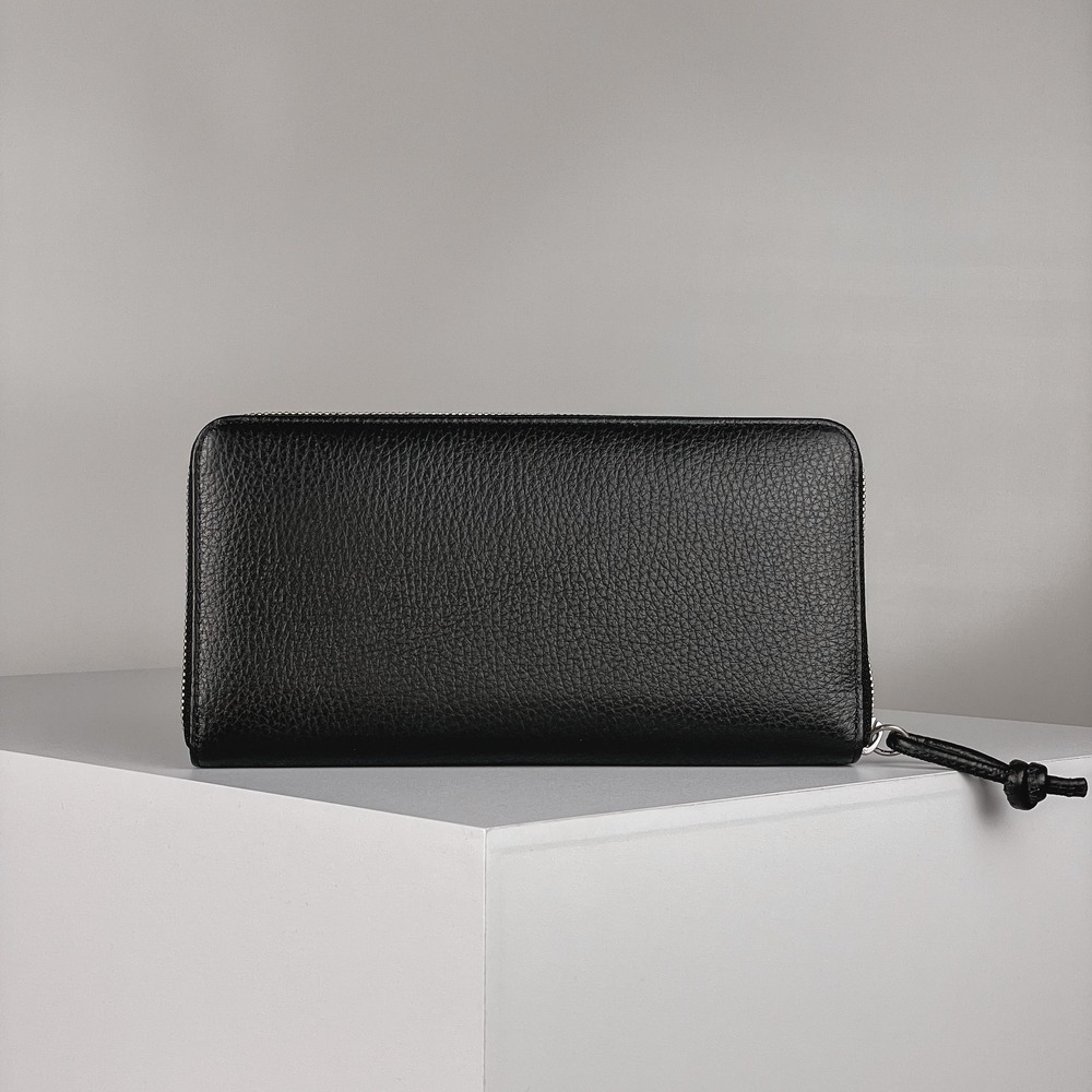 Кошелек Черный Кошельки Женщинам Портмоне Мужчинам