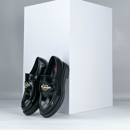 Лоферы Черный Лоферы Обувь Женщинам