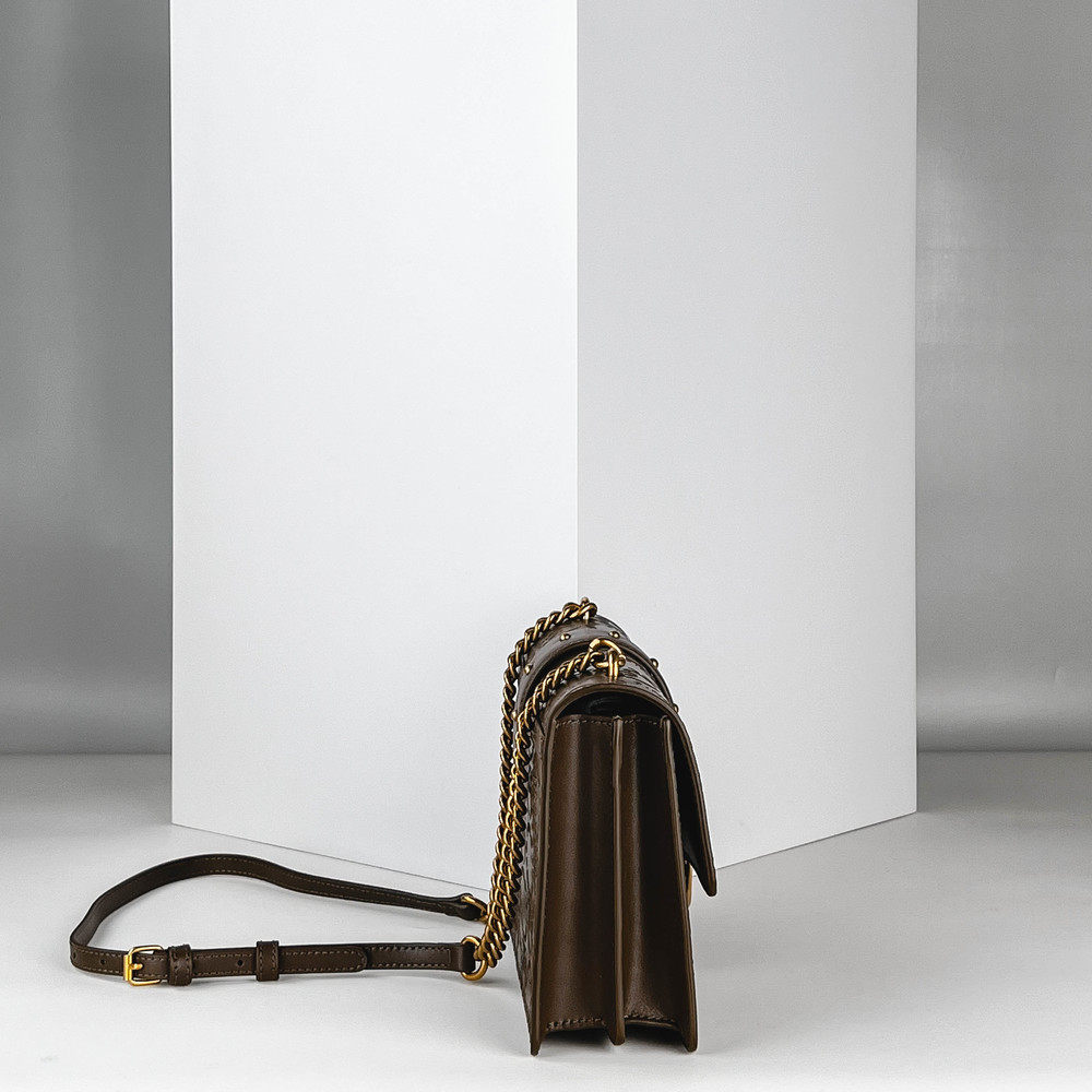 Сумка через плечо Темно-зеленый Сумки через плечо Сумки Женщинам