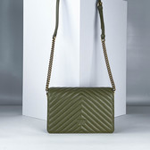 Сумка через плечо Темно-зеленый Сумки через плечо Сумки Женщинам