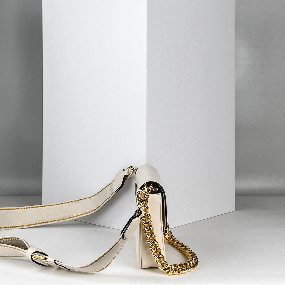 Сумка через плечо Бежевый Сумки через плечо Сумки Женщинам