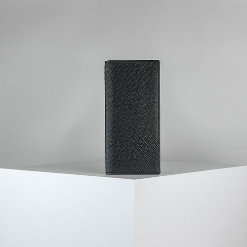 Вертикальное портомоне Черный Портмоне Мужчинам