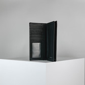 Вертикальное портомоне Черный Портмоне Мужчинам