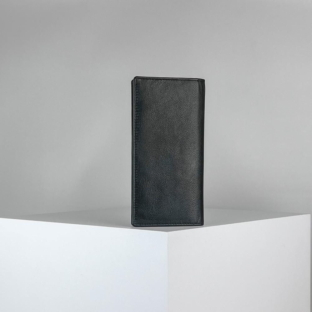 Вертикальное портомоне Черный Портмоне Мужчинам