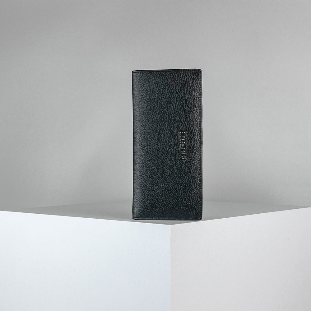 Вертикальное портомоне Черный Портмоне Мужчинам