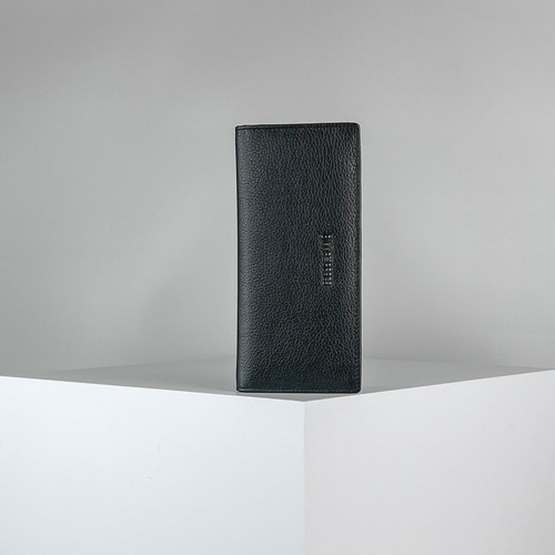 Вертикальное портомоне Черный Портмоне Мужчинам