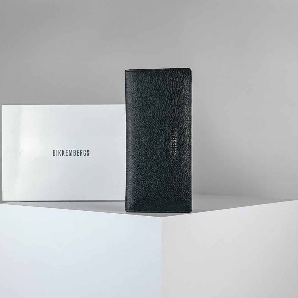 Вертикальное портомоне Черный Портмоне Мужчинам