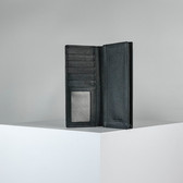 Вертикальное портомоне Черный Портмоне Мужчинам