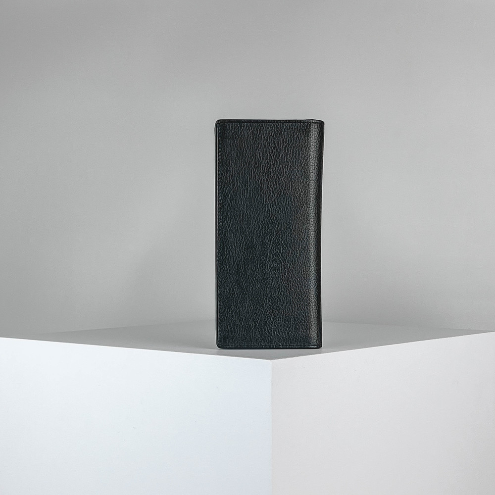 Вертикальное портомоне Черный Портмоне Мужчинам