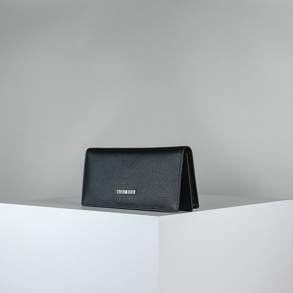 Вертикальное портомоне Черный Портмоне Мужчинам