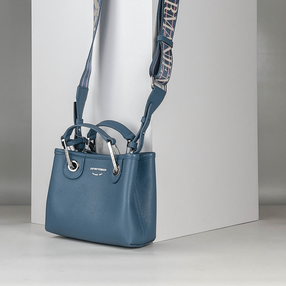 Сумка-тоут мини Синий Сумки-тоут Сумки Женщинам