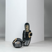 Босоножки Черный Босоножки Обувь Женщинам