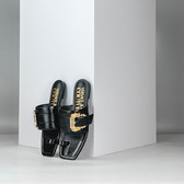 Босоножки Черный Босоножки Обувь Женщинам