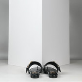 Босоножки Черный Босоножки Обувь Женщинам