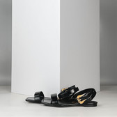 Босоножки Черный Босоножки Обувь Женщинам