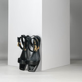 Босоножки Черный Босоножки Обувь Женщинам