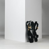 Босоножки Черный Босоножки Обувь Женщинам