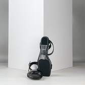 Босоножки Черный Босоножки Обувь Женщинам