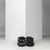 Босоножки Черный Босоножки Обувь Женщинам