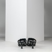 Босоножки Черный Босоножки Обувь Женщинам