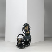 Босоножки Черный Босоножки Обувь Женщинам