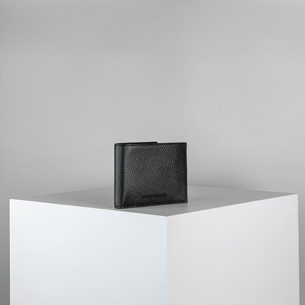 Подарочный набор Черный Портмоне Мужчинам Кредитницы Мужчинам