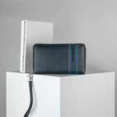 Мужской клатч Синий Борсетка Мужчинам