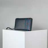 Мужской клатч Синий Борсетка Мужчинам