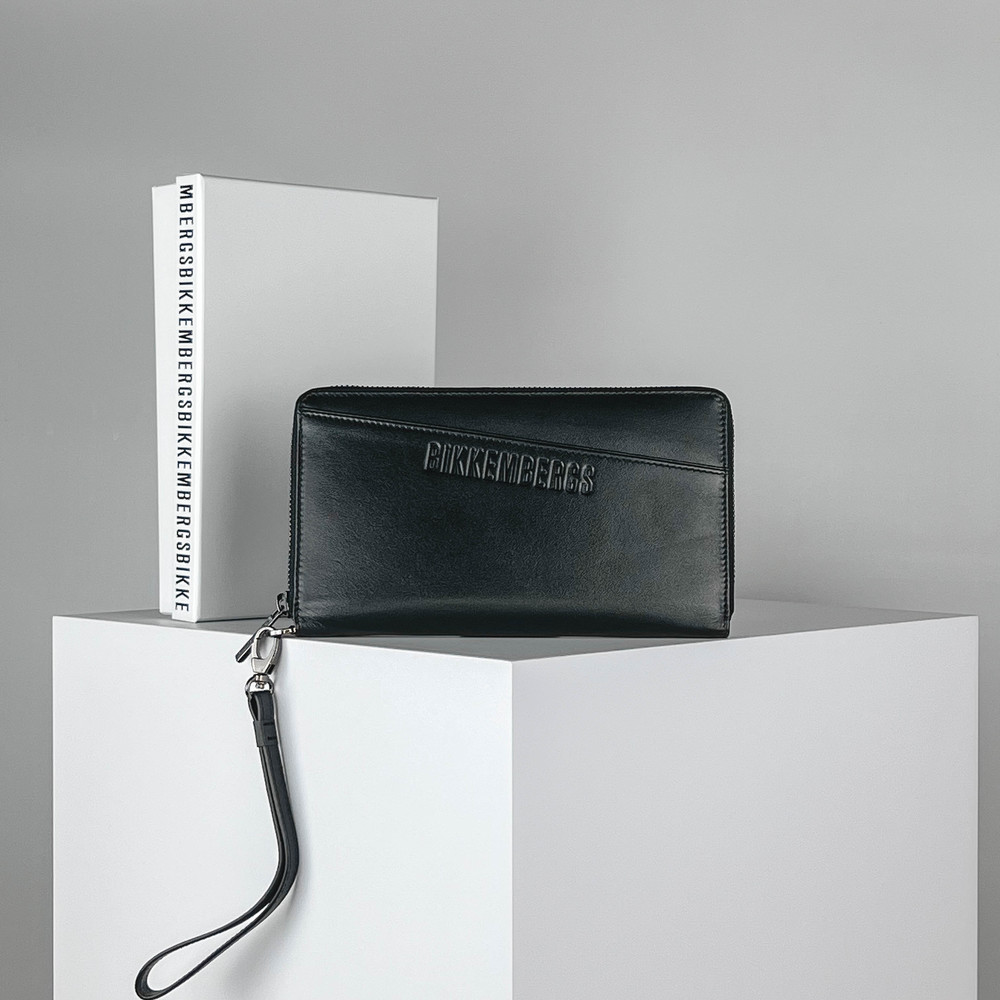 Мужской клатч Черный Борсетка Мужчинам