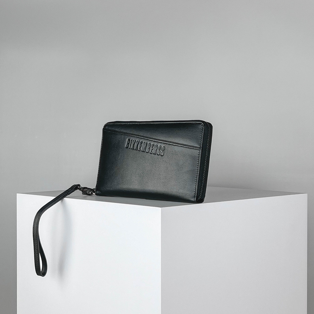 Мужской клатч Черный Борсетка Мужчинам