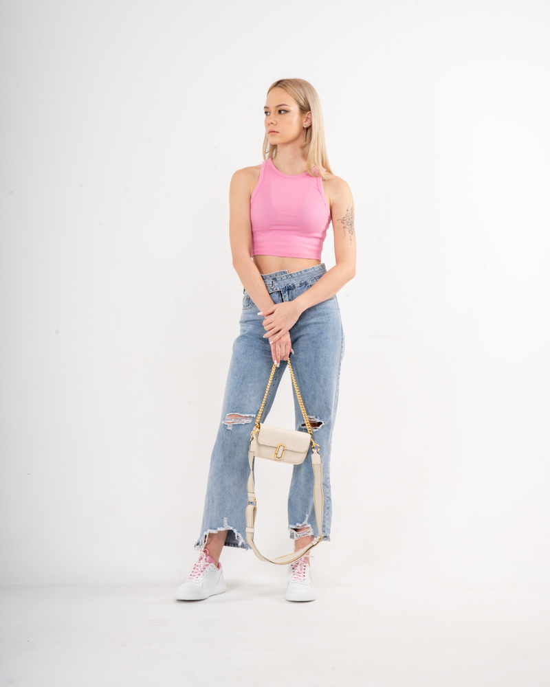 Сумка через плечо Бежевый Сумки через плечо Сумки Женщинам