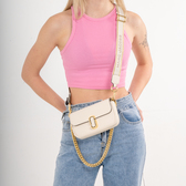 Сумка через плечо Бежевый Сумки через плечо Сумки Женщинам