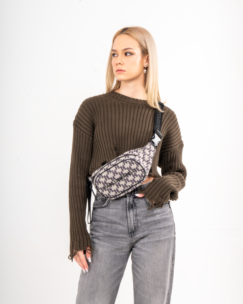 Поясная сумка Бежевый Поясные сумки Сумки Женщинам