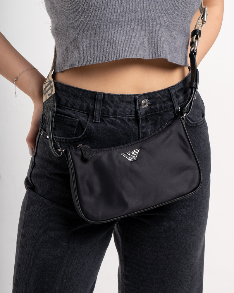 Сумка багет Черный Багет Сумки Женщинам