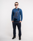 Сумка через плечо Синий Сумки через плечо Сумки Мужчинам