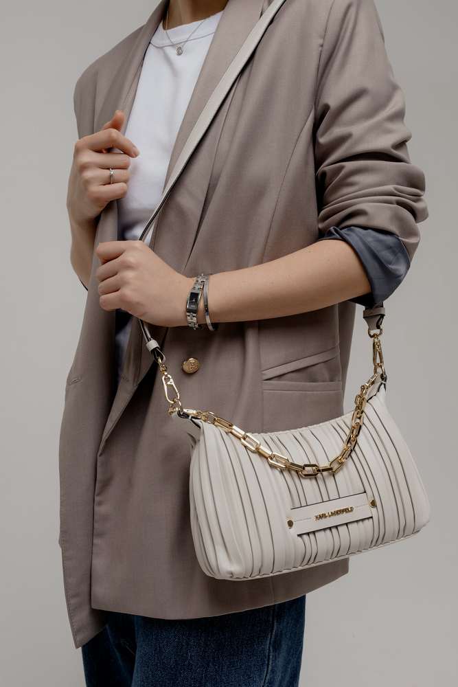 Сумка через плечо Бежевый Сумки через плечо Сумки Женщинам