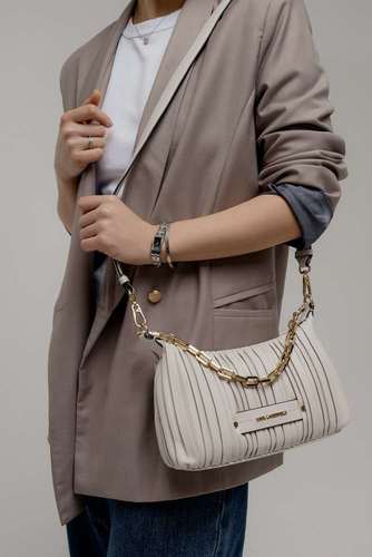 Сумка через плечо Бежевый Сумки через плечо Сумки Женщинам