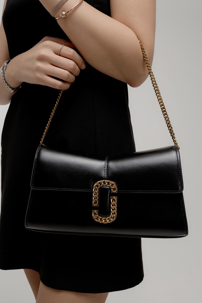 Сумка Черный Багет Сумки Женщинам