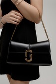 Сумка Черный Багет Сумки Женщинам