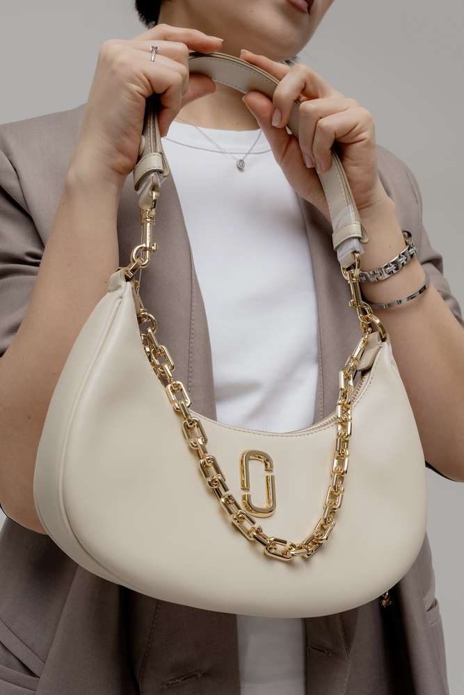 Сумка хобо Бежевый Сумка хобо Сумки Женщинам