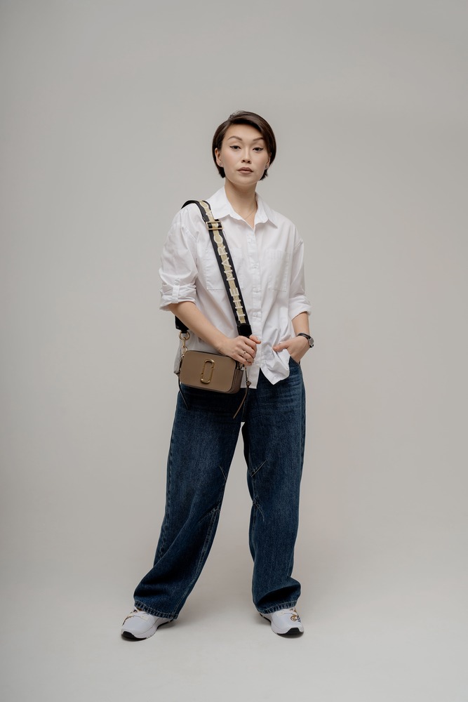 Сумка через плечо Серый Сумки через плечо Сумки Женщинам