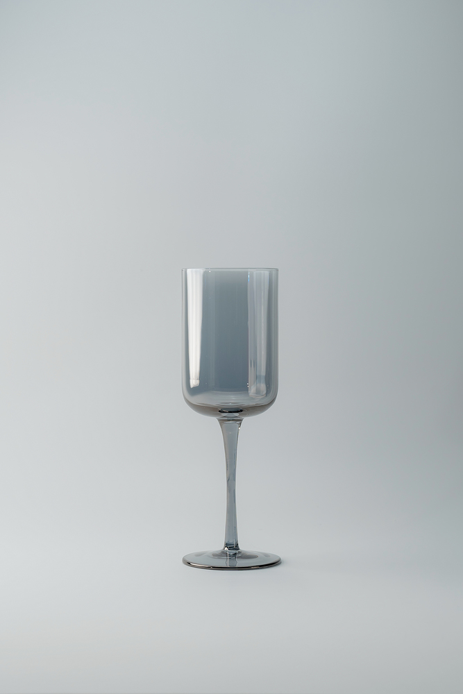 Комплект бокалов Серый Бокалы Стеклянная посуда Для дома Бокалы для вина Бокалы и фужеры Посуда для напитков HoReCa